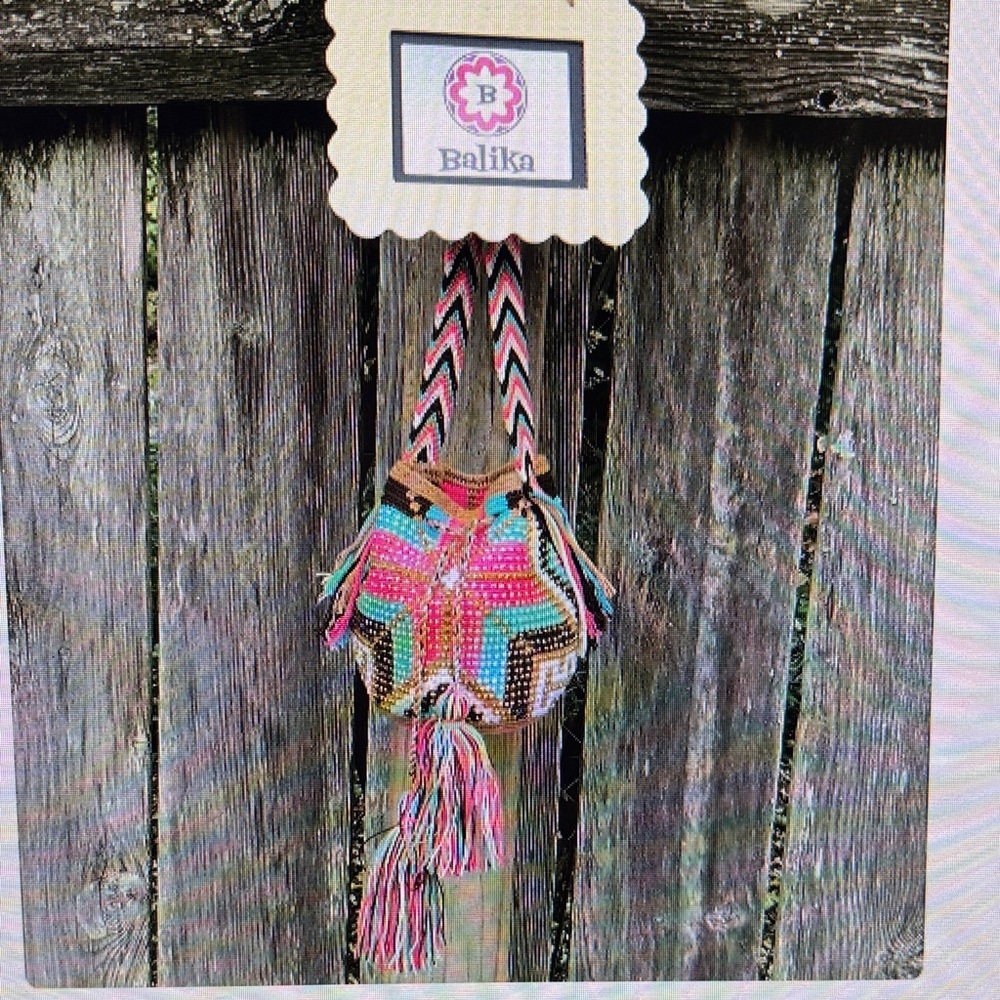 Wayuu Mini Bag - Picture 3 of 5